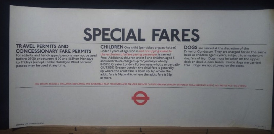 Vintage London Transport Posters availabl